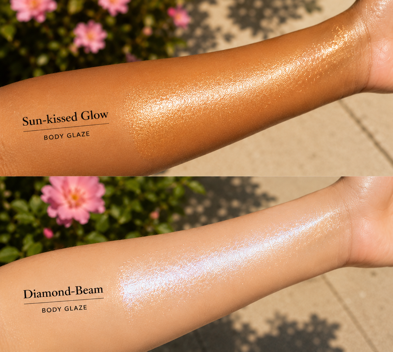 Sun-kissed Glow & Diamond Beam Body Glaze